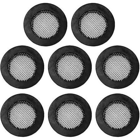 20 stk. gummipakning med 304 rustfrit stålnet brusehovedfilt