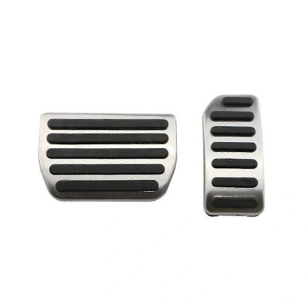 Poljinsuojus Volvo V60 V70 S60 S60L XC60 XC70 S80 S80L Ruostumaton teräs AT MT Automaattiset polkimet Jalkatuki Kaasu Jarrupoljin Suojus Polkimen 