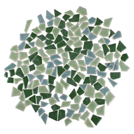 200g Unikke DIY Mosaiksten Holdbare Glaserede Mosaikfliser Fine Mosaikfliser
