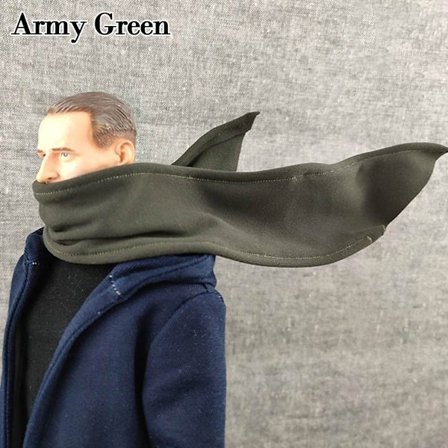 Manlig soldat Scarf Halsscarf ARMY GREEN