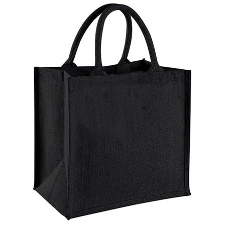 Westford Mill Jute Mini Tote Shopping Bag (14 liter) En Storlek