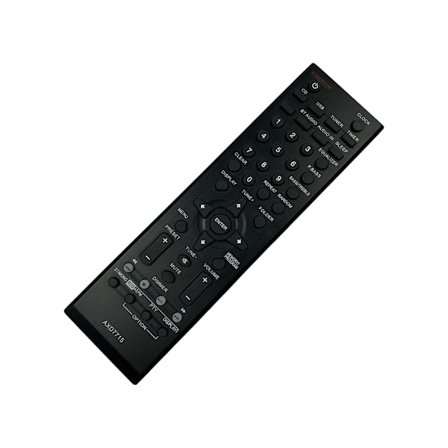 Erstatningsfjernkontroll for TV for AXD7715 Ergonomisk grep Komfortabel og ABS-konstruksjon for enkel betjening