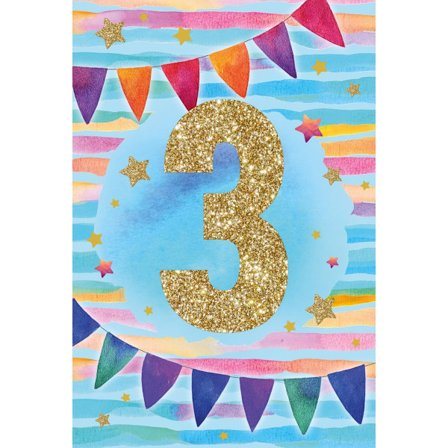 Håndlagde Kort Alder Er Bare Et Tall 3 År