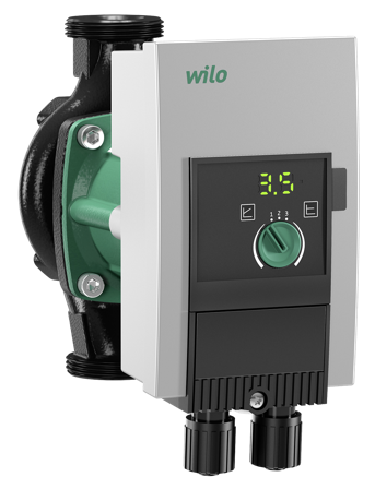 Wilo Yonos Maxo 25/0.5-7 PN10 Sirkulasjonspumpe 180 mm, ISO 228-1, 1 1/2 tommer, Vann