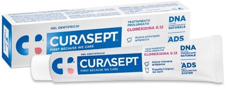 Dentifricio Curasept 0,12% Clorexidina Ads+Dna 75ml Oral Care