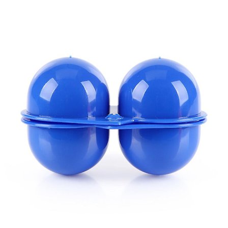2 stk 2 rutenett Snap Lock Egg Box Holder Bærbar Trygg Plast Egg Oppbevaringsbeholder