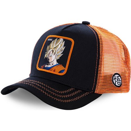 Tegneserie Dragon Ball Goku Buu Hip Hop Casual Solbeskyttende Baseball Cap