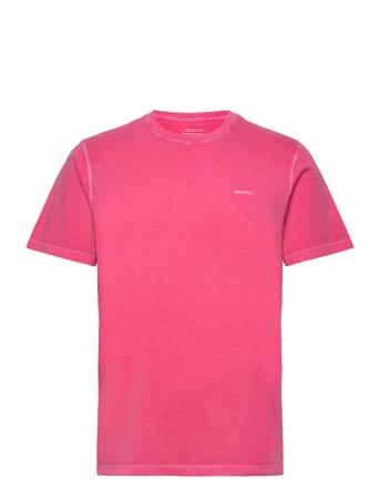 Sunfaded Ss T-Shirt T-shirts Short-sleeved Rosa GANT*Betinget Tilbud