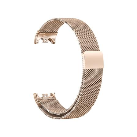IC Rem til Band 8 Rustfrit stål Flettet Solo Loop Justerbar R Rose Gold