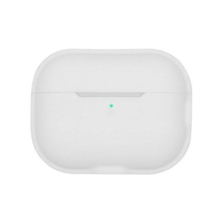 Kompatibelt för AirPods Pro 2 Laddningsfodral Skydd Anti-Fall Silikonfodral Bluetooth Headset Skydd (Vit)