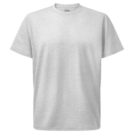 FlexFeel | Lysegrå Bomulds T-shirt til mænd - T-shirts