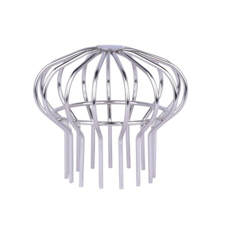 Tissting Ball Guard Filter Takrennebeskytter Rustfritt Stål Utløp