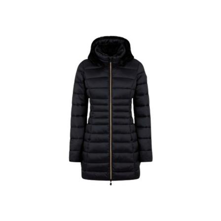 Save The Duck, Coat Black Zwart, Dames, Maat:S