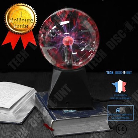 Bordslampa - TD - Tactil Kula - 6'' - Plasma - Inredning