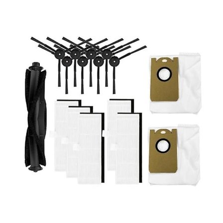 Kyvol Cybovac S31 - Honiture Q6 - Uoni V980 Plus Robotstøvsuger Reservedele Hånd Sidebørste Mop Støvsuger Tilbehør [DB]