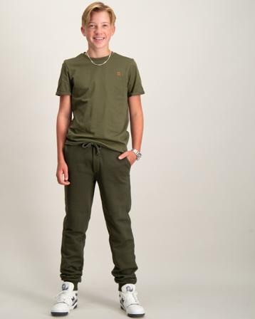 Les Deux Encore Boucle Sweatpants Kids Groen Broeken Jongens - Kids Brand Store