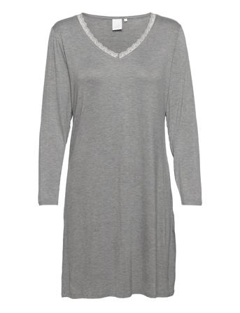Jacqueline Long-Sleeved Dress Nattlinne Grå CCDK Copenhagen