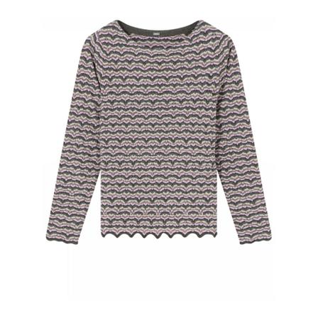 Gustav, GBoat Neck Knit Różowy, Kobieta, Rozmiar: XS