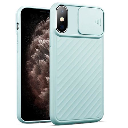 iPhone XS Max - Stilrent Skal med Kamera Skydd