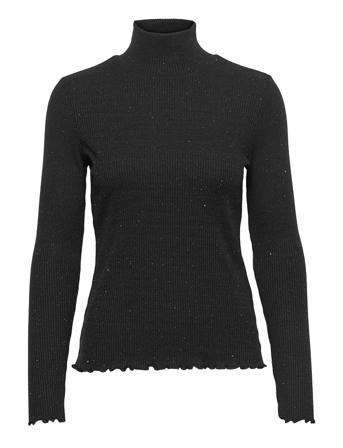 Layla T-N T-Shirt Ls 14171 Black Samsøe Samsøe