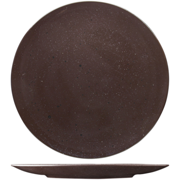 Tallrik flat utan bräm Lilien Lifestyle Ebony