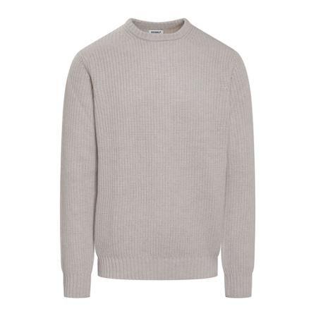 Ecoalf, Round-neck Knitwear Beige, Heren, Maat:XL