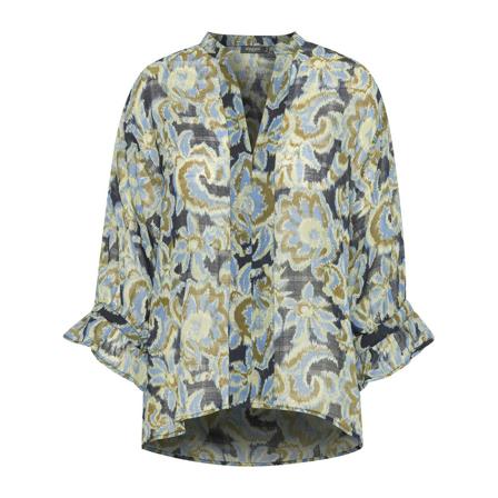 Soaked in Luxury Blouses , Groen , Dames , Maat: XL