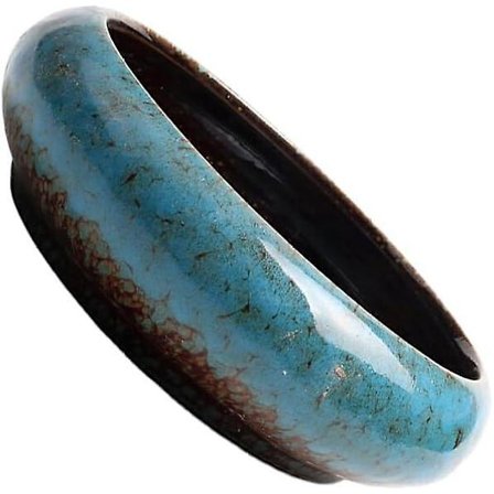 Nedbrytbar plantepotte Økovennlig og korrosjonsbestandig plantekar Vannbesparende og tørkebestandig keramisk blomsterpotte hvit