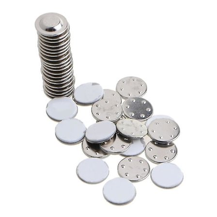 Runde Navneskilt Magnet Klæbende Navneskilt Holder Id-Badgeskilt Magnet Mærke