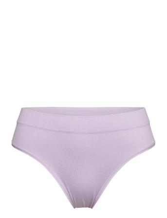 Brief Brazi High Seamless Rib Lingerie Panties Brazilian Panties Lilla Lindex