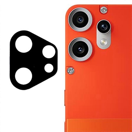 For Nothing CMF Phone 2 Pro karkaistu lasi linssinsuojus musta silkkipainatus kameralinssikalvo