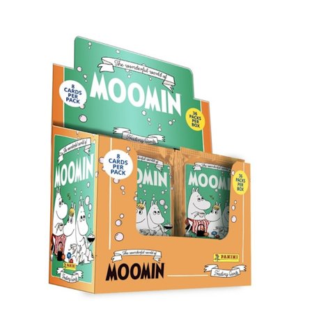 Moomin Samlarbilder Booster Hel Box 36 paket