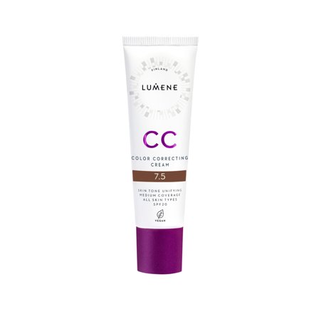 Lumene CC Color Correcting Cream SPF20, Farge 7.5, 30 ml