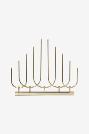 Star Trading - Lysestage Novum - Messing - Adventslysestager - Fra Homeroom