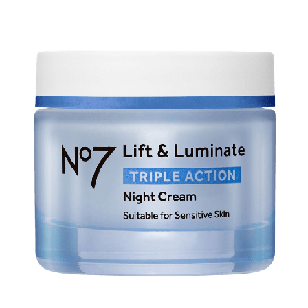 No7 Lift & Luminate Triple action night cream Nattcreme 50 ML