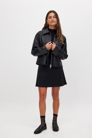 NA-KD Trend Punto skaterkjol - Minikjolar - Svart - M (EU 38-40)