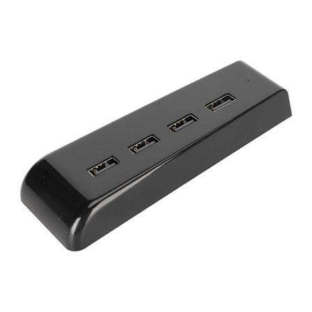 USB Hub Professionell Plug and Play 4 Port USB Höghastighets Expansionshubb Laddare för Playstation 5 Tillbehör
