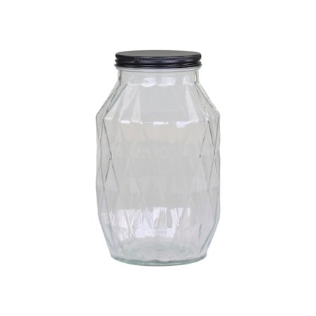 Glasburk Diamantslipning - flera storlekar Chic Antique