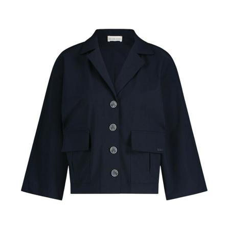 Jane Lushka Blazer Luciana Technical Jersey Blå, Dame Damejakker