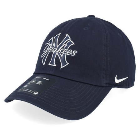 Nike MLB - MLB Sininen unconstructed Lippis - New York Yankees Statement Club Blue Dad Cap - Nike @ Hatstore