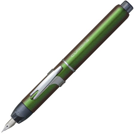 Platinum Curidas Vulpen Stones Green Medium