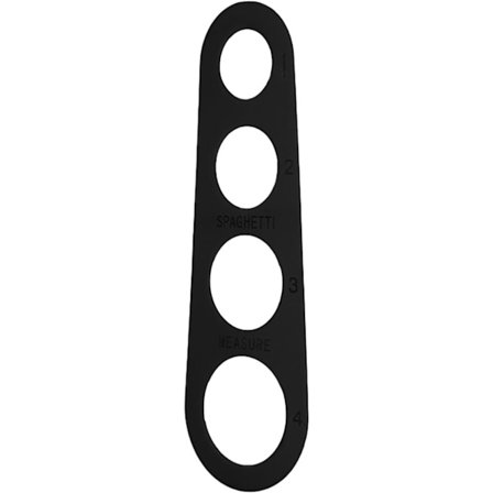 Spaghetti Mätverktyg | Pastakontroll i Rostfritt Stål | 4 Portioner för Exakt Mätning av Spaghetti Bakverktyg för La