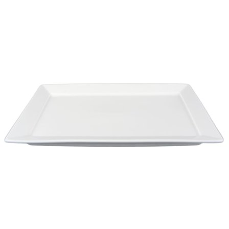 Rektangulär Porslins Tallrik Traditionell - 6 pack