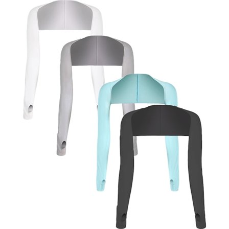 4 par Kylsjal för kvinnor, Solskydd mot UV-arm