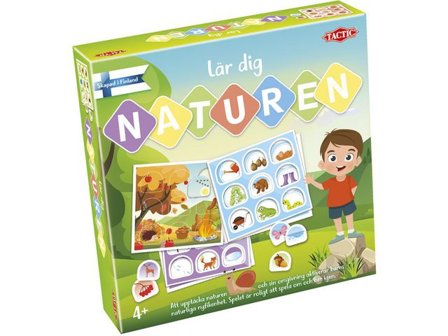 TACTIC Spel Lär dig om naturen - Lyreco - Skola och förskola - Lekmaterial - Spel - Från 3 - 4 år