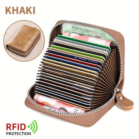 Ægte Første-Lags Ko Læder Kortholder til Kvinder, Udsøgt Ultratyndt Kortetui til Kørekort