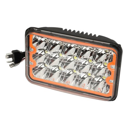 5 tommers 45W LED Firkantet Bil Lys med COB Blende Lastebil Høy og Lavstråle Firkantet Lampe for Kjøretøy med Forseglede Strålelys