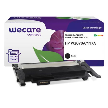 WECARE Toner HP W2070A 117A 1,6K svart - Lyreco - Toner och bläck - Tonerkassetter - Toner WeCare