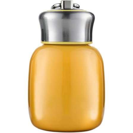 200ml Lille Isoleret Vandflaske (Orange) - Lækagesikker Isoleret Vand
