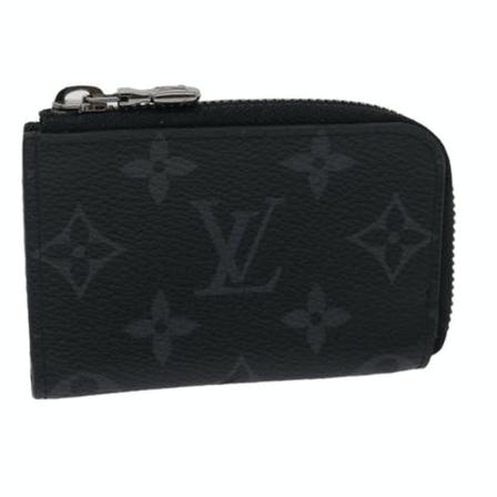 Louis Vuitton Vintage, Pre -owned Canvas Wallet Zwart, Dames, Maat:ONE Size